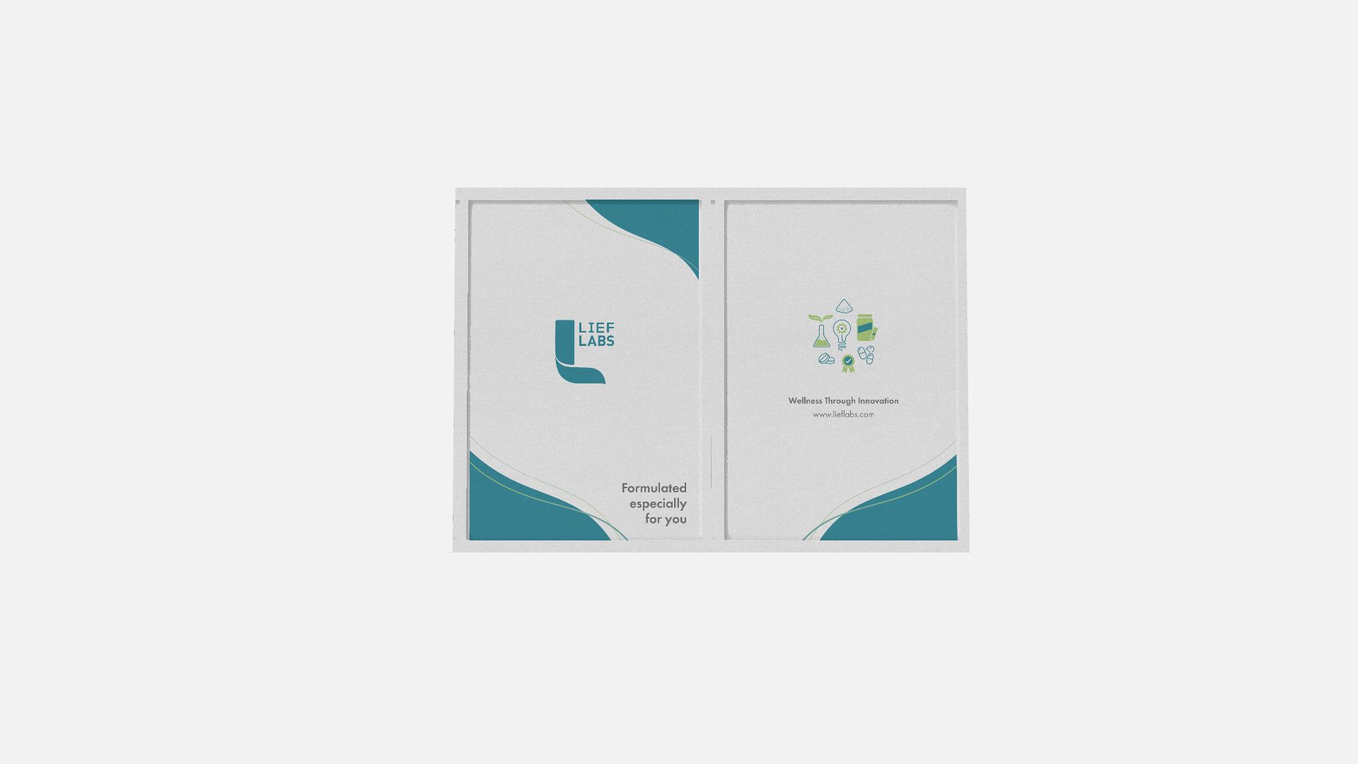 Lief Labs branded padded envelope
