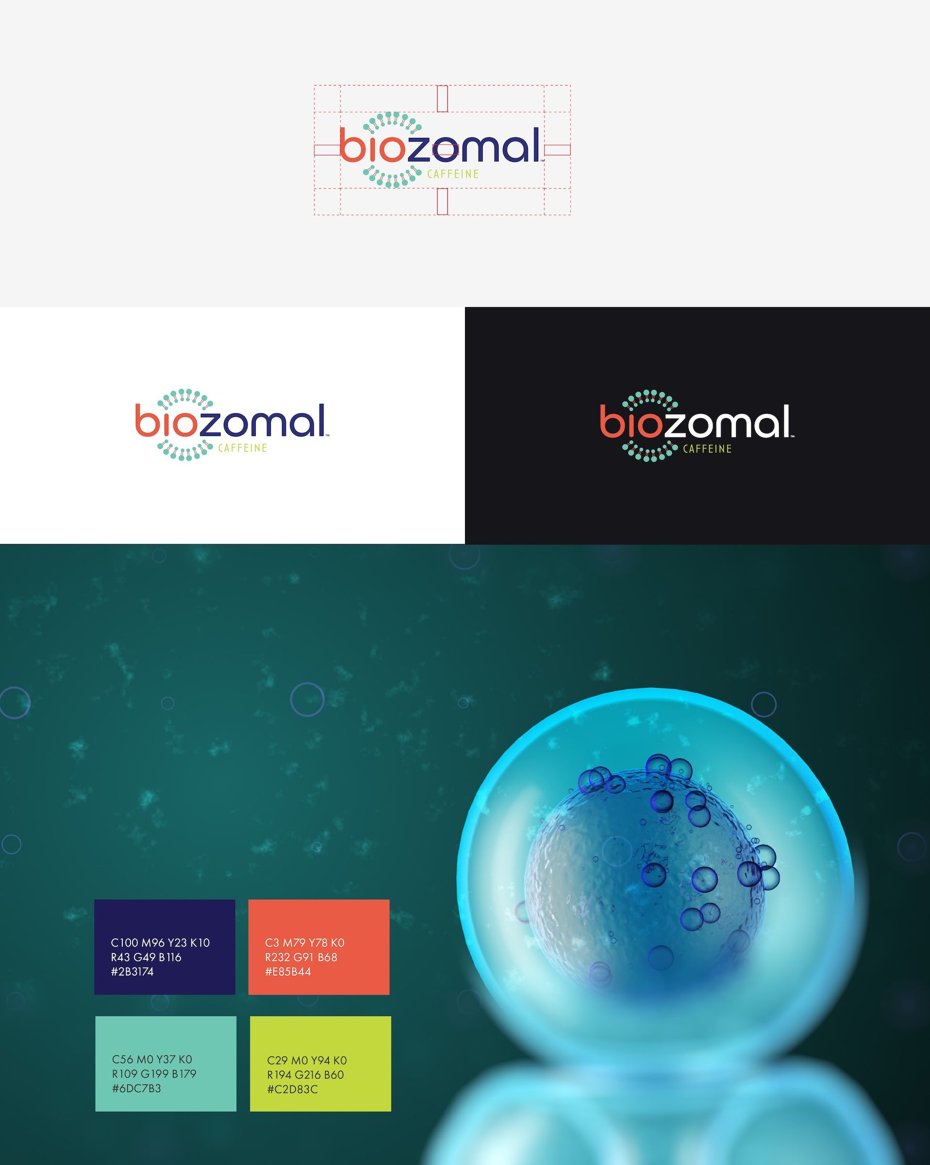 Biozomal ingredient brand identity